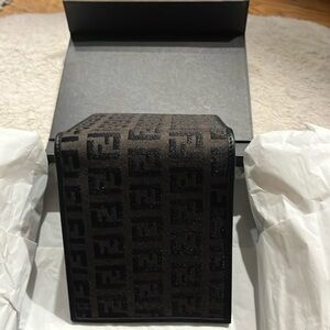 Fendi Mens Bifold Wallet, New with tissue paper tag and box.
